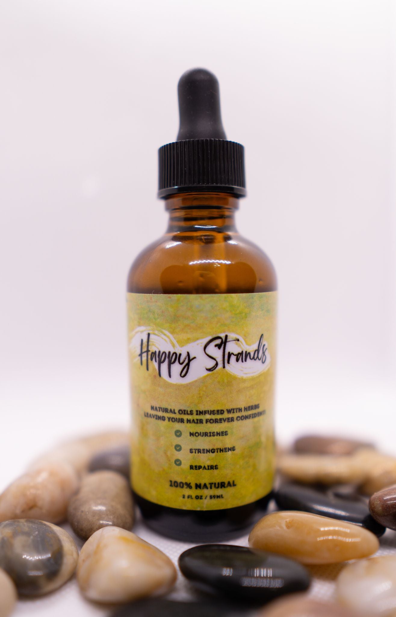 Happy Strands Care Nourish & Grow Oil